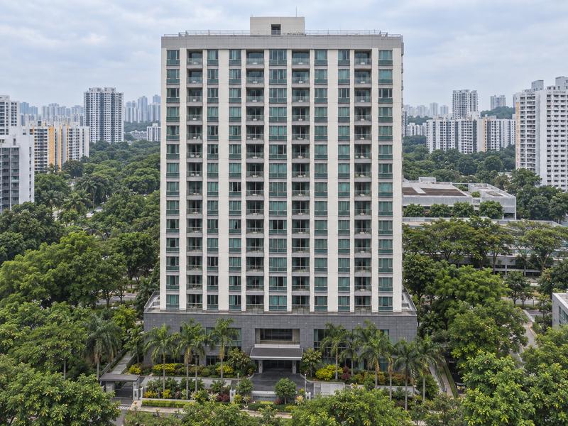 Meridian Court north elevation, full height (sample project)